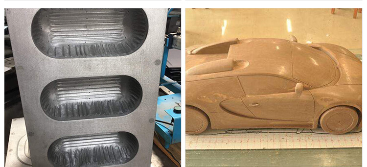 الجدول المتحرك 5 محور CNC Router