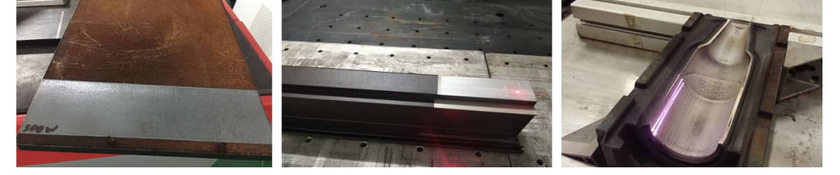 عينات معالجة آلة تنظيف الليزر