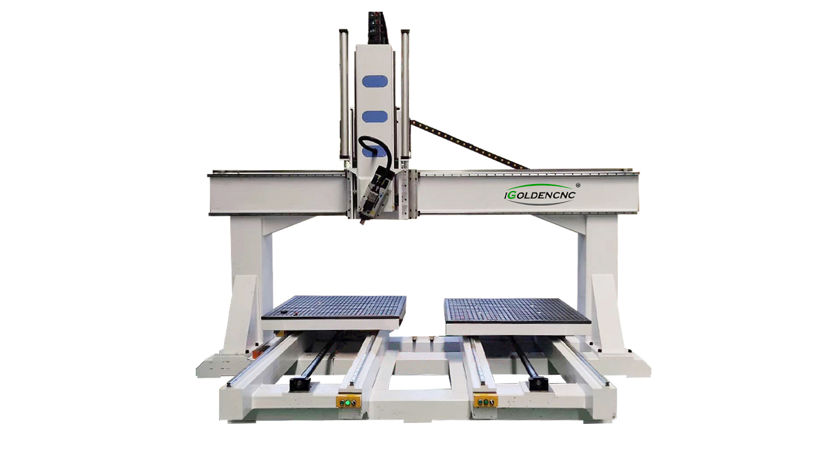 جدول مزدوج 4 محور ATC CNC Router