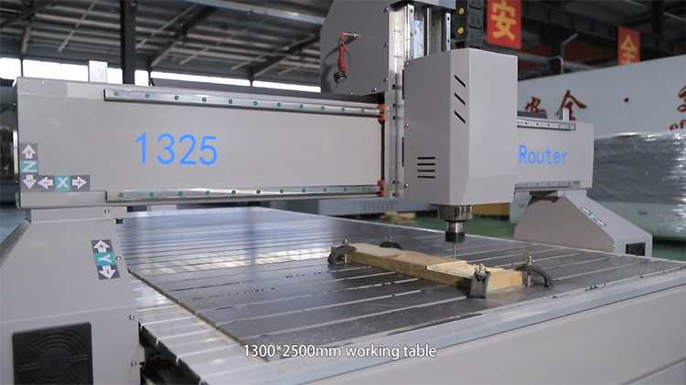 1300*2500mm T جدول عمل فتحة