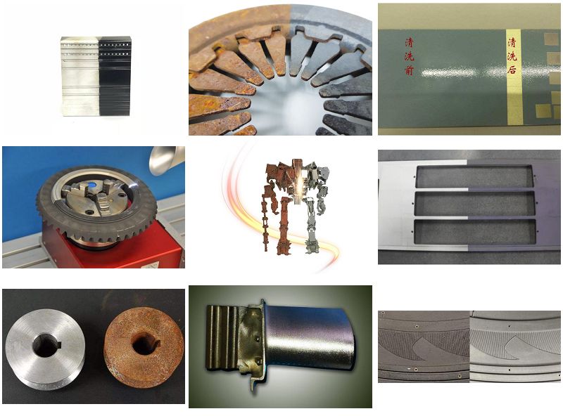 آلة تنظيف الليزر الصناعية