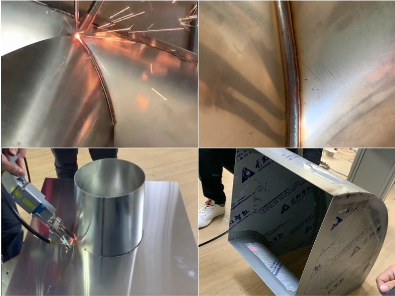  آلة لحام الليزر الألياف باليد