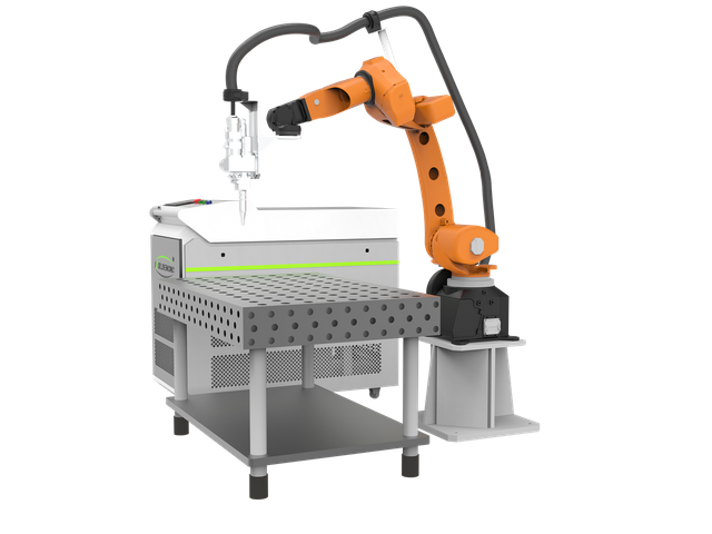 نظام آلة لحام الليزر الروبوت