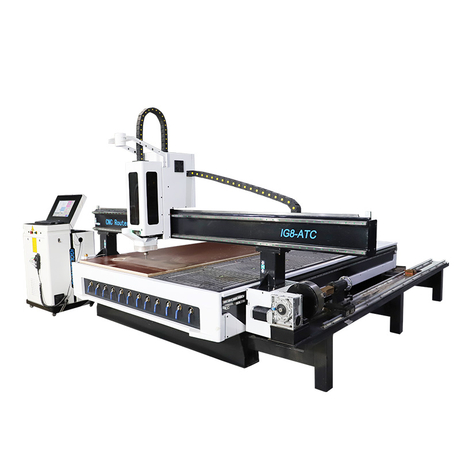2130 4 محور ATC CNC Router مع محور دوار
