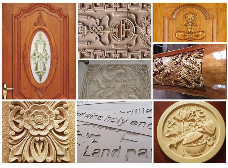 مغزل مزدوج آلة نحت الخشب CNC الطريق