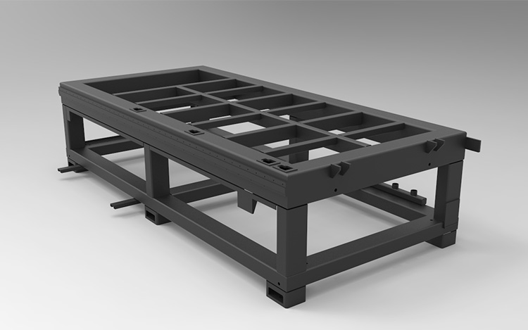 سرير جهاز توجيه CNC الآلي