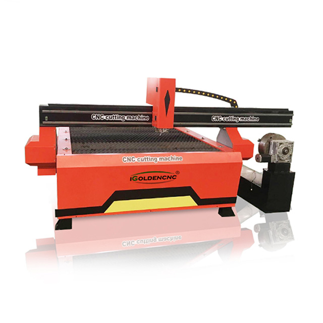 آلة قطع / قطع البلازما بعمود دوار