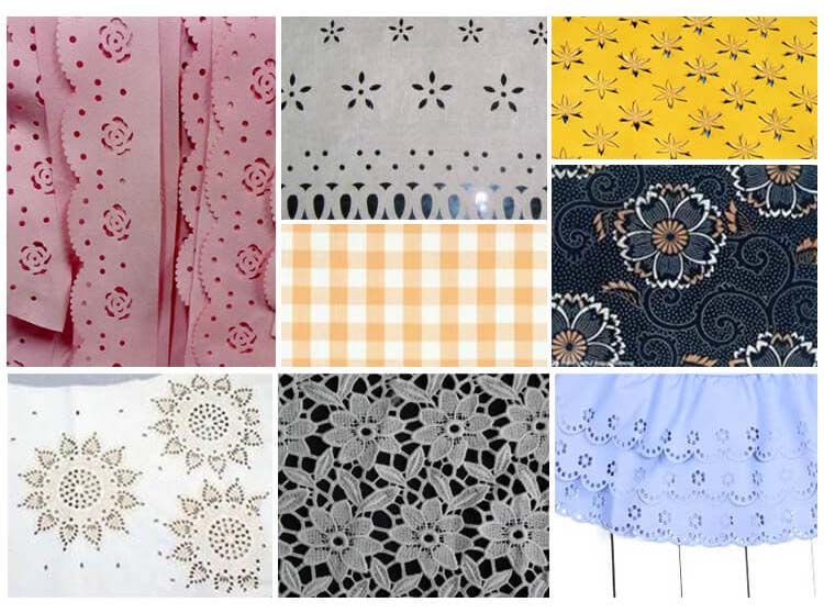 آلة قطع نسيج الليزر