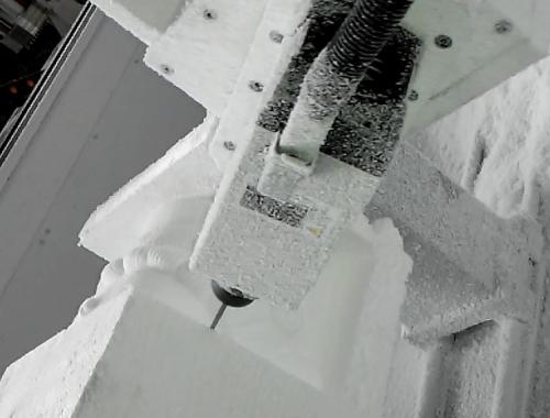 رغوة cnc القطع