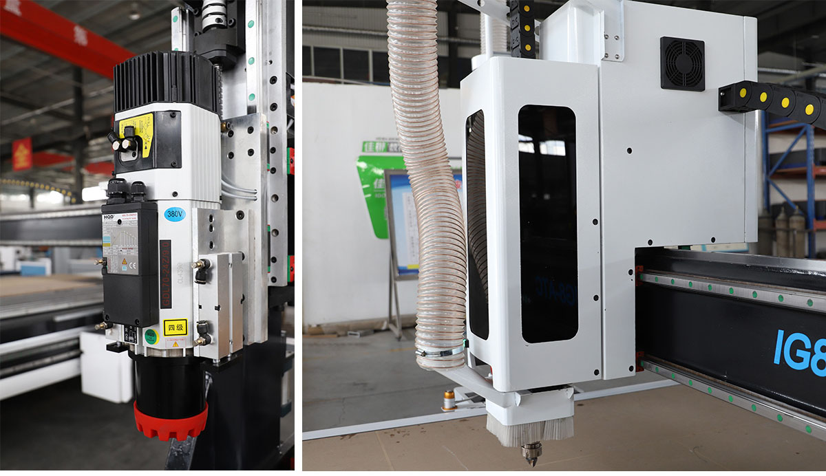 HQD 9KW أداة تبريد الهواء تغيير المغزل