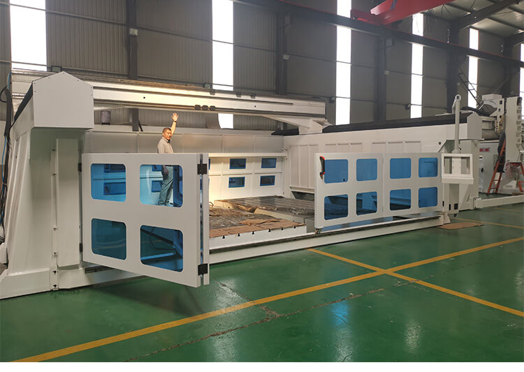 Gantry Moving 5 Axis CNC Router