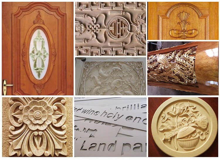 ثلاثي الأبعاد جهاز CNC Machine Machine Router مع 4 رأس