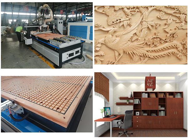 تصميم القطع الخشبية CNC