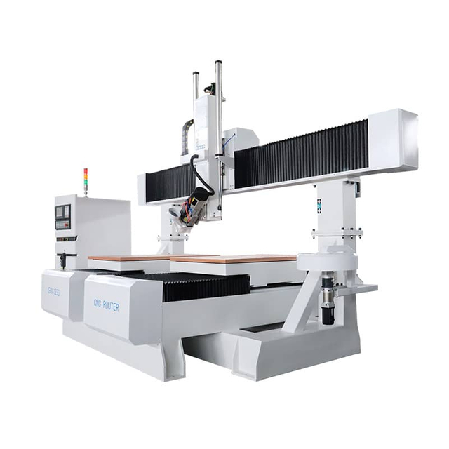 الجدول المزدوج 4 محور ATC CNC Router