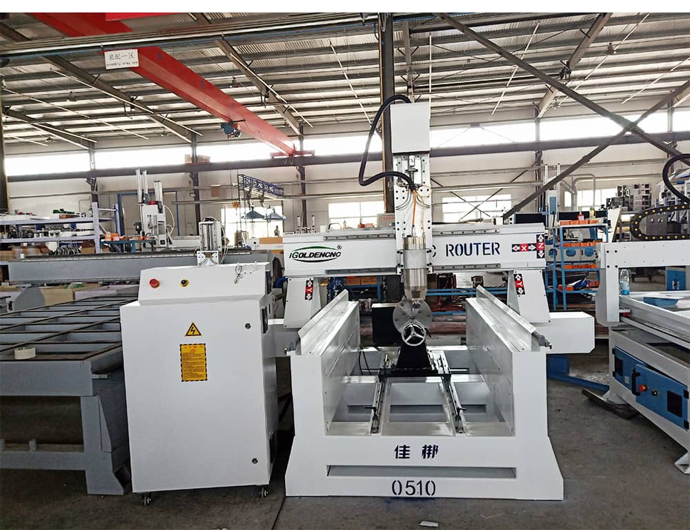 جهاز التوجيه CNC مع دوار