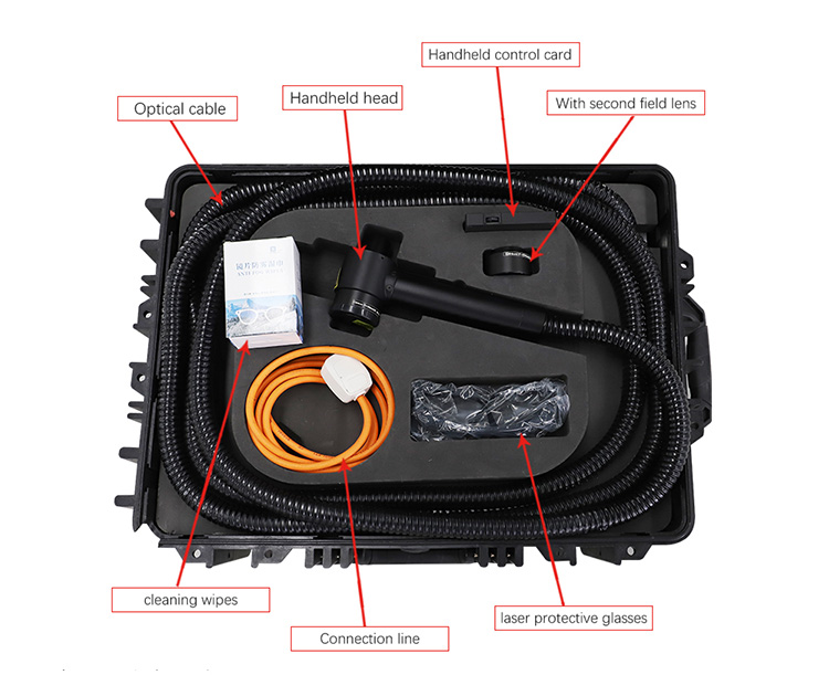 آلة تنظيف ليزر حقيبة الظهر