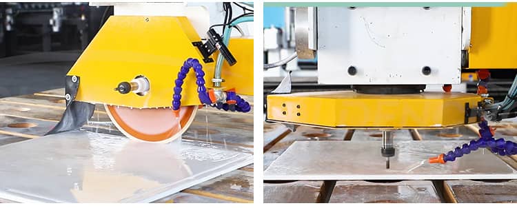 مقطع مغسلة CNC