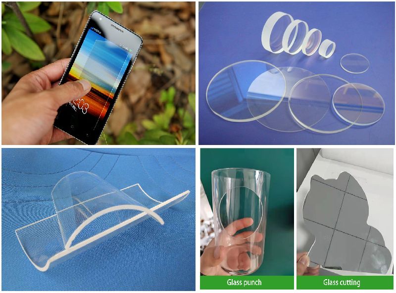 قاطع الليزر للزجاج المقسى